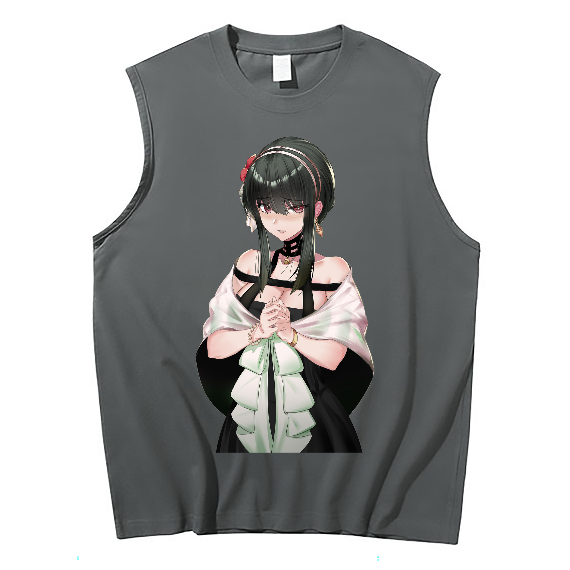 （画像用） SPY×FAMILY间谍家家酒 コットン100％タンクトップ（フロントプリント）